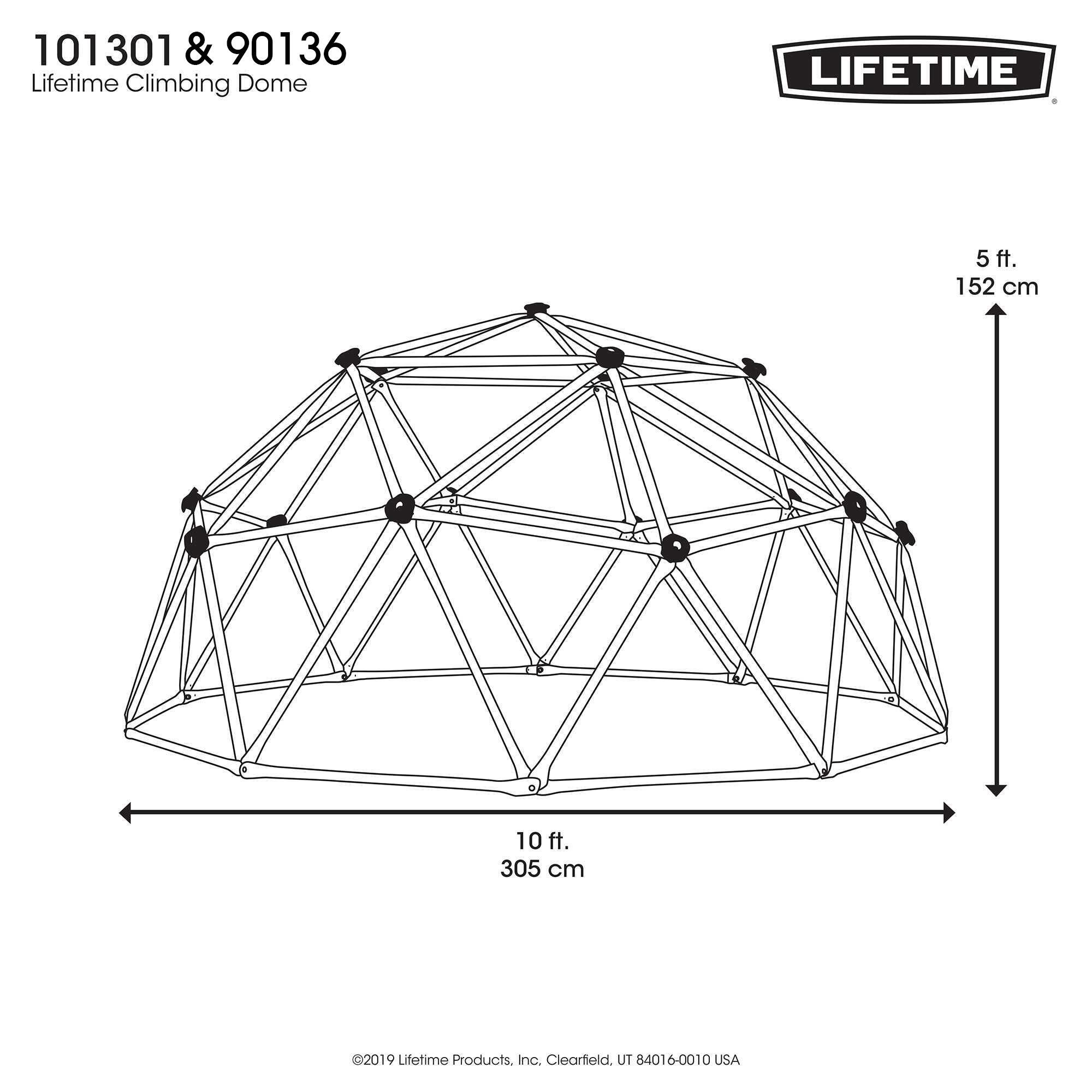 Dome Escalade pour Enfants, Jeux Exterieur LIFETIME #101301 7/7