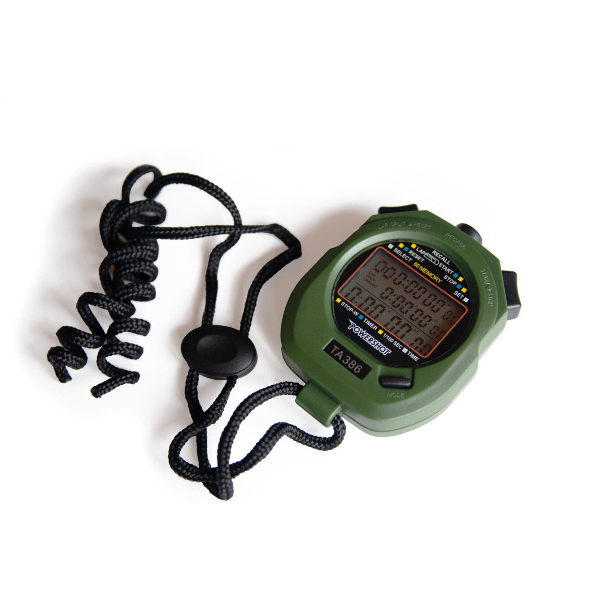 Cronometro Memorize ate 60 voltas POWER SHOT Decathlon