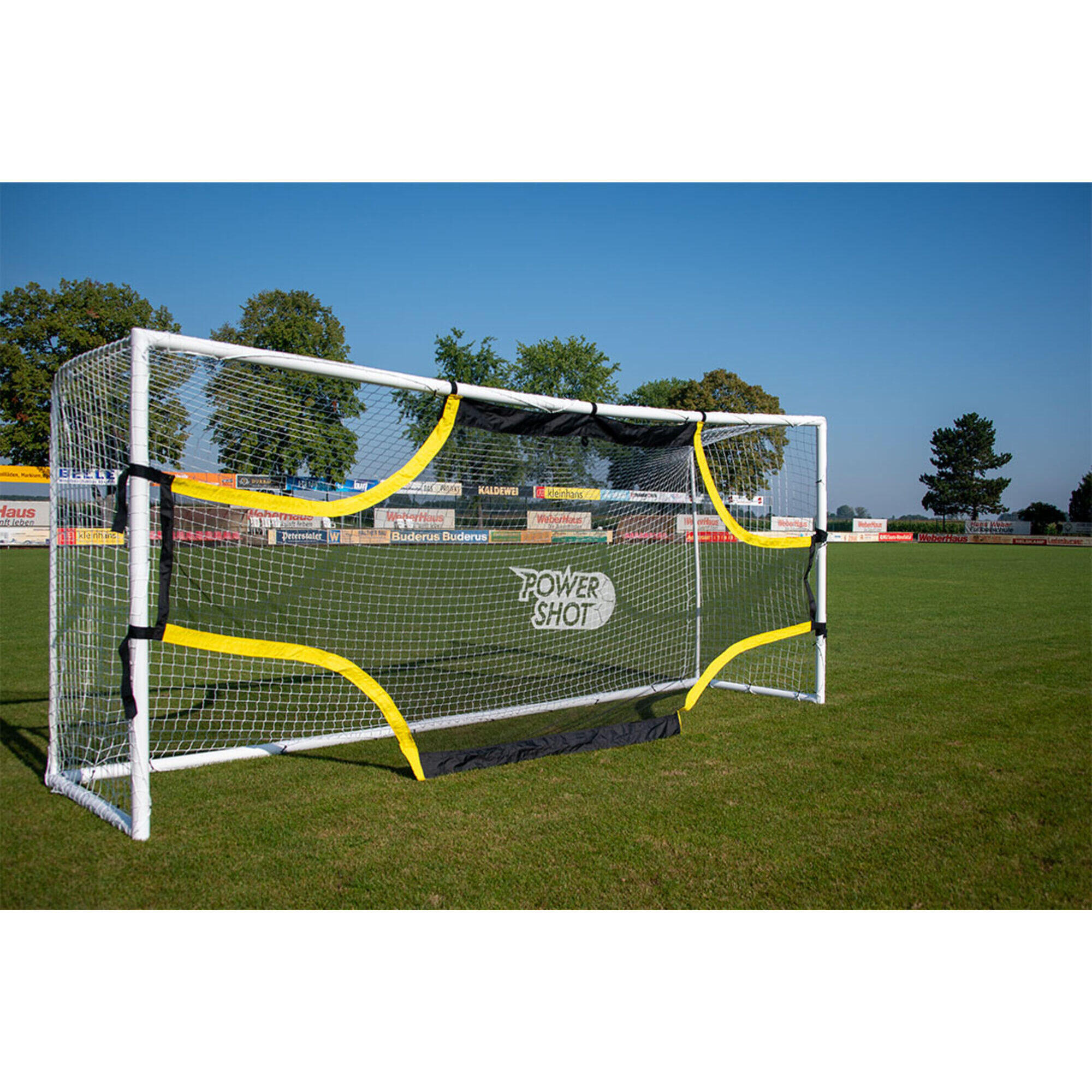 Mur De Tir Auto-lesté 6x2.10 M - Filet De Précision Pour Entraînement Football, Fixable Sur But
