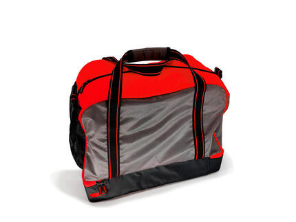Sac de sport écologique Cubico - Etanche - Rouge et noir