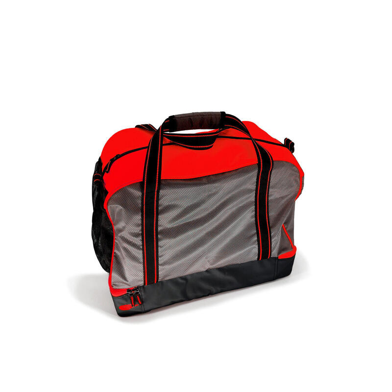 Bolsa de deporte ecológica Cubico - Impermeable - Rojo y negro