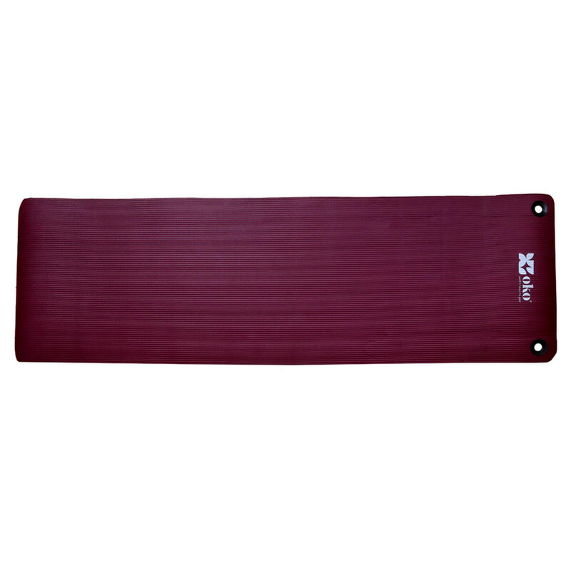 Umweltfreundliche Yogamatte (mit Ösen) - 1.5cm dick