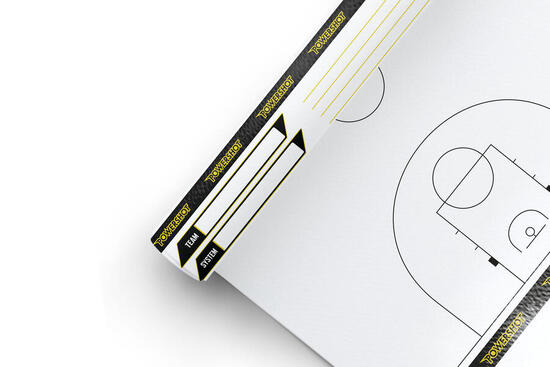 Rotolo di teli da basket tattici - Campo intero