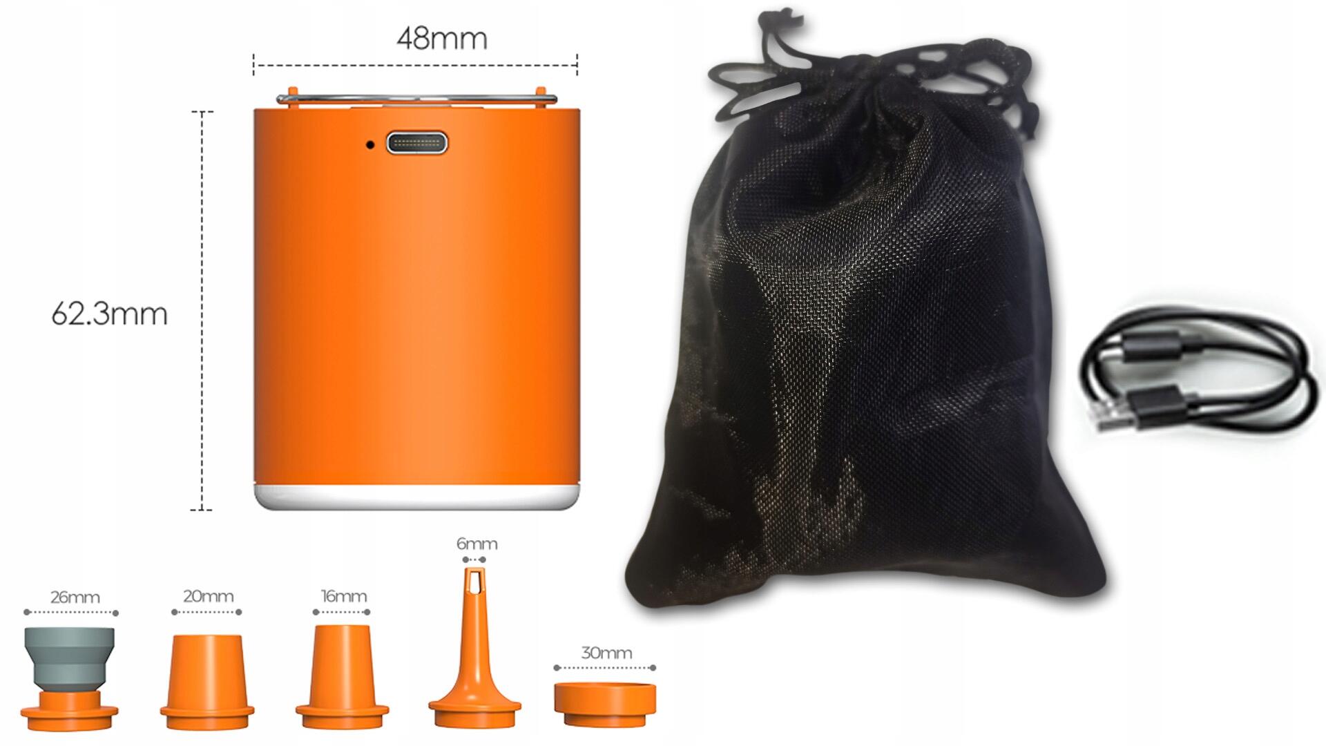 Pompka akumulatorowa elektryczna do materacy AEROGOGO GIGA PUMP 2.0 NEW P2G-01 4/7