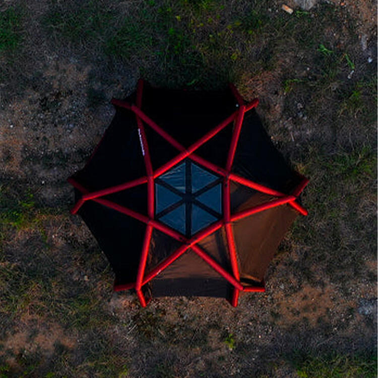 Namiot kempingowy dmuchany AEROGOGO Inflatable Dome Tent Blue ZT0-04 5/7