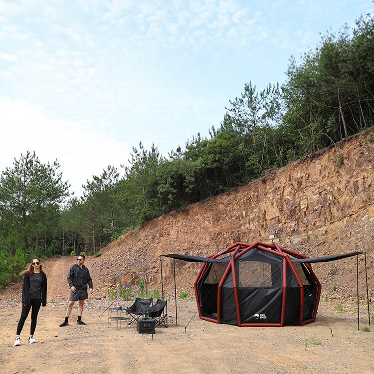 Namiot kempingowy dmuchany AEROGOGO Inflatable Dome Tent Blue ZT0-04 3/7