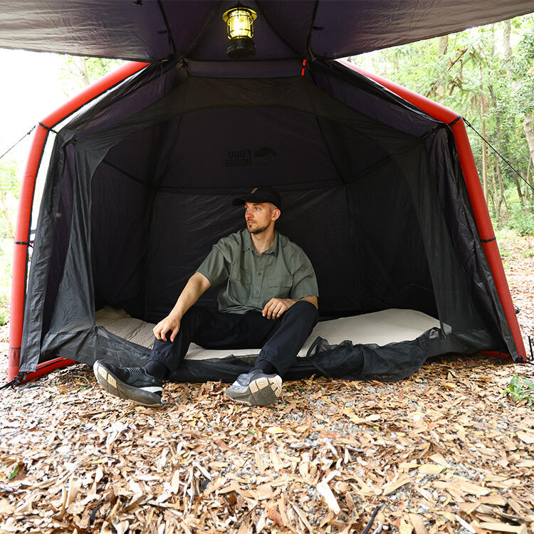 Namiot kempingowy dmuchany AEROGOGO Inflatable Cabin Tent  Blue ZT0-05 4/7
