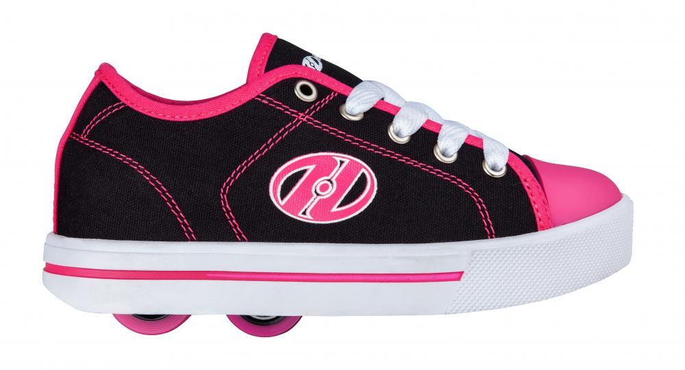 Classic Black/White/Hot Pink Kids HX2 Heely Shoe 2/3