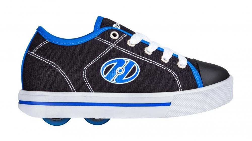 Classic Black/White/Blue Kids HX2 Heely Shoe 2/4