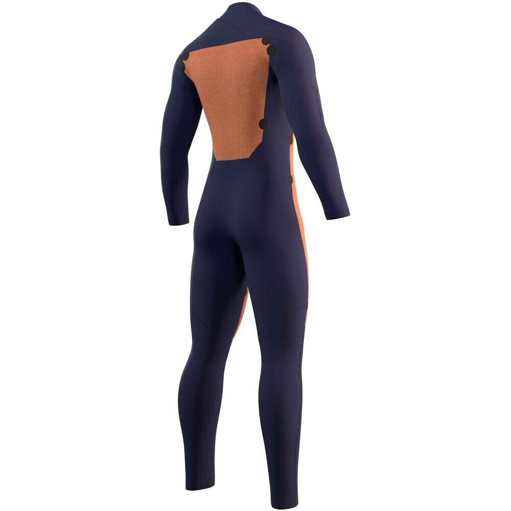 MYSTIC Star Wetsuit 5/3mm Double Frontzipi Donker Blauw 4/4