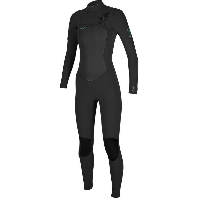 Combinaison de Surf 5/4mm Zip Poitrine - Noir - Epic - Femme