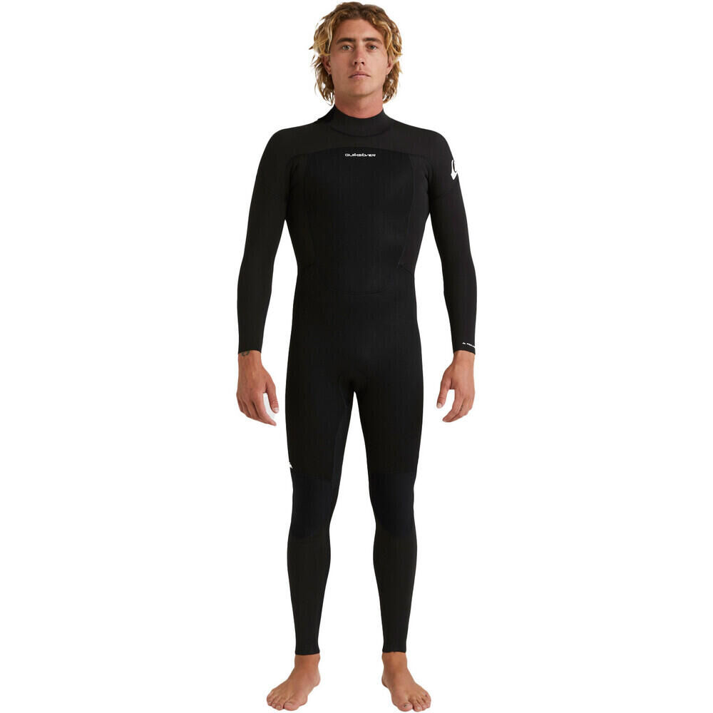 QUIKSILVER Men's Prologue 4/3mm GBS Back Zip Wetsuit