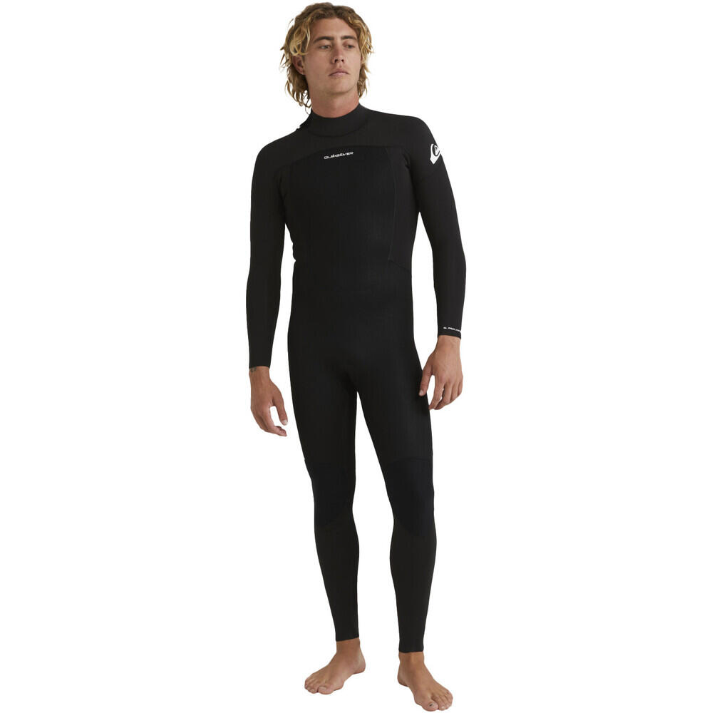 Wetsuit met Backzip 5/4/3MM PROLOGUE Schwarz Heren 6/7