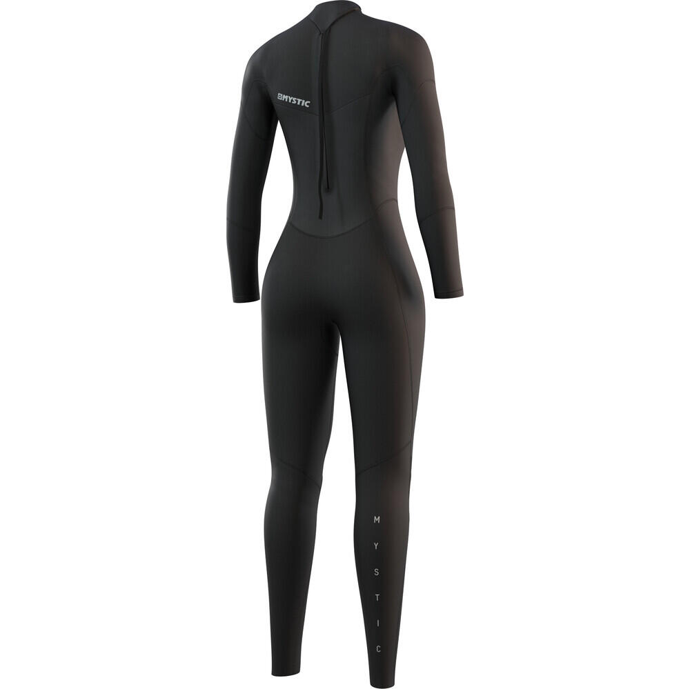 MYSTIC Star Wetsuit 3/2mm Backzipip Dames Zwart 2/7