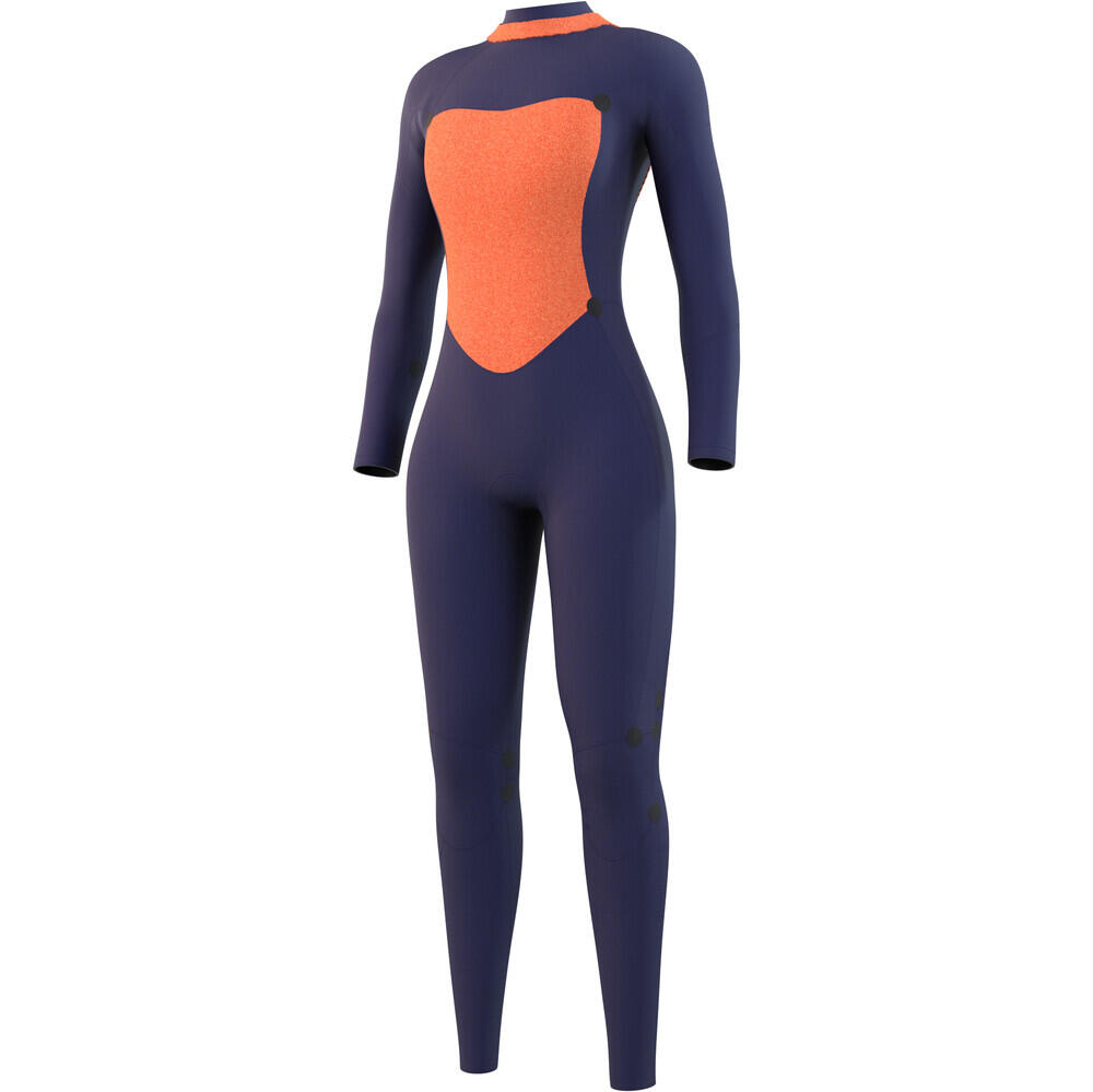 MYSTIC Star Wetsuit 3/2mm Backzipip Dames Zwart 3/7