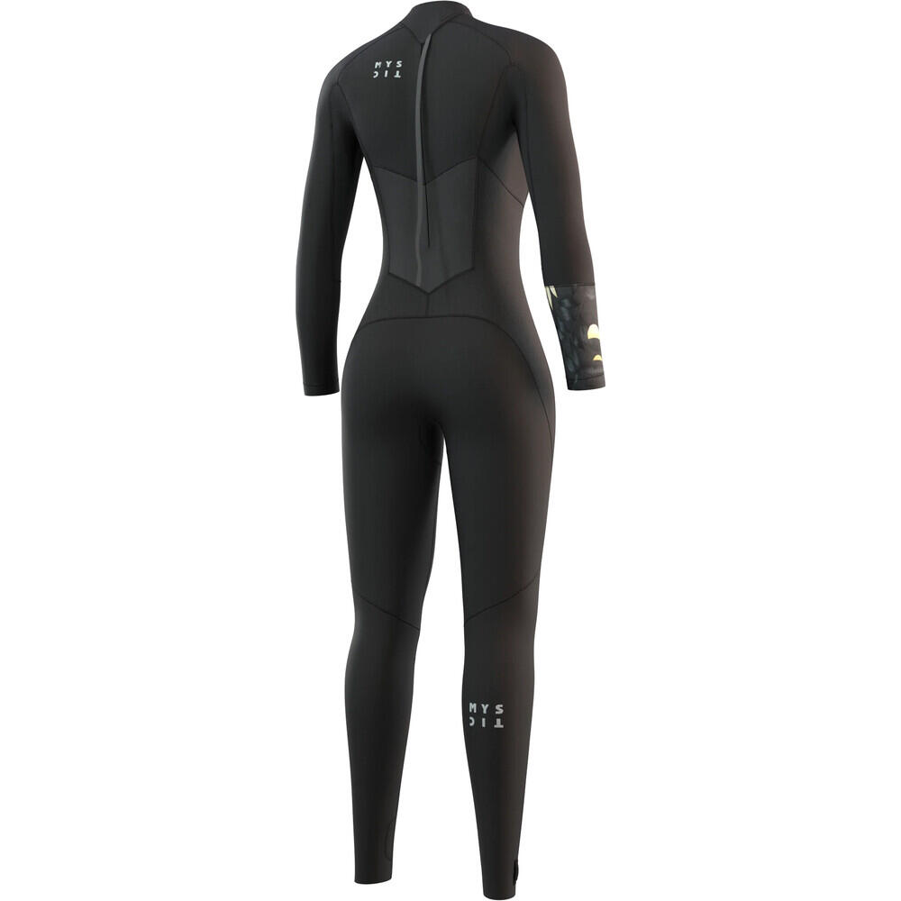 MYSTIC Wetsuit Dazzled 5/3 Backzip Zwart 2/4