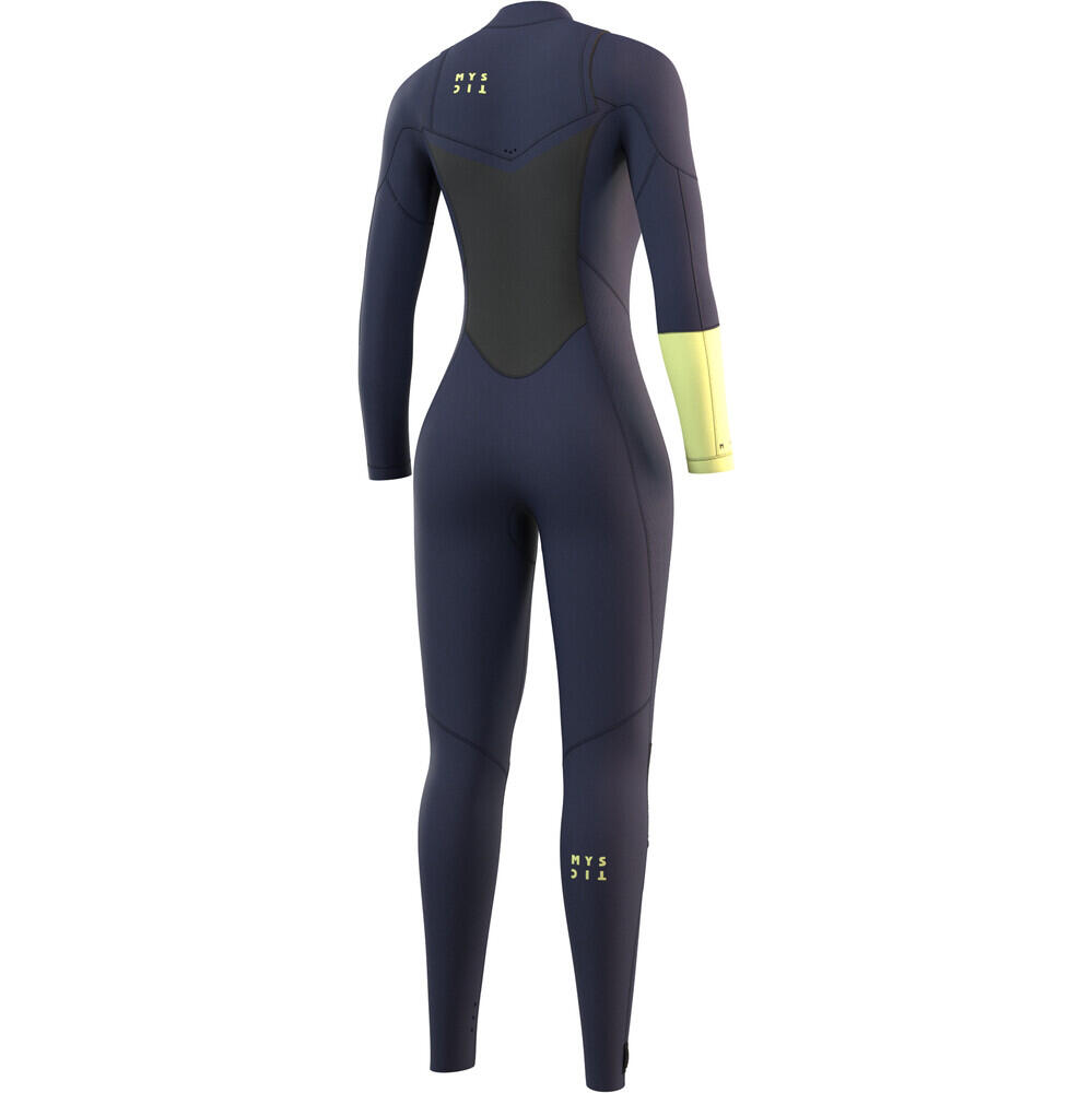 MYSTIC Dazzled Wetsuit 5/3mm Double Donker Blauw 2/6