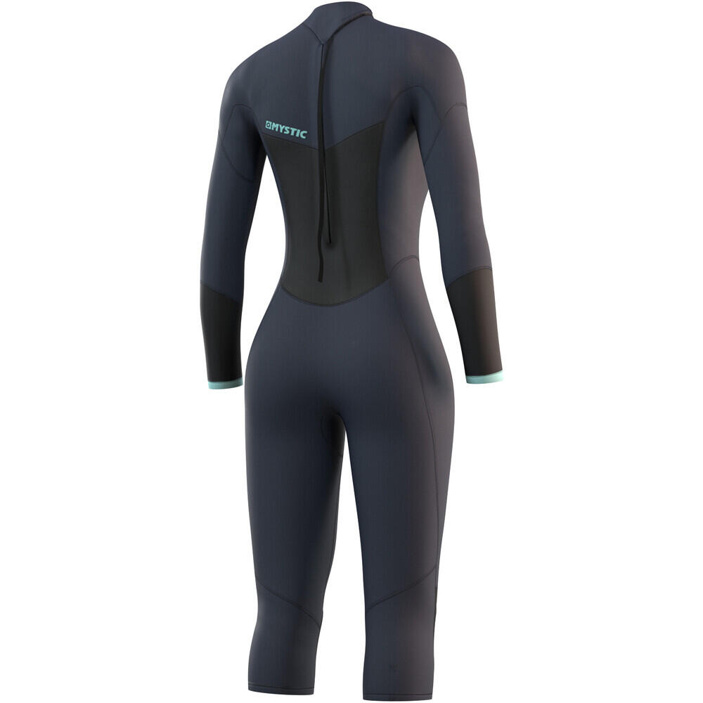 2024 Femmes Brand 3/2mm Long Arm Short Leg Back Zip Combinaison Néoprène 2/2