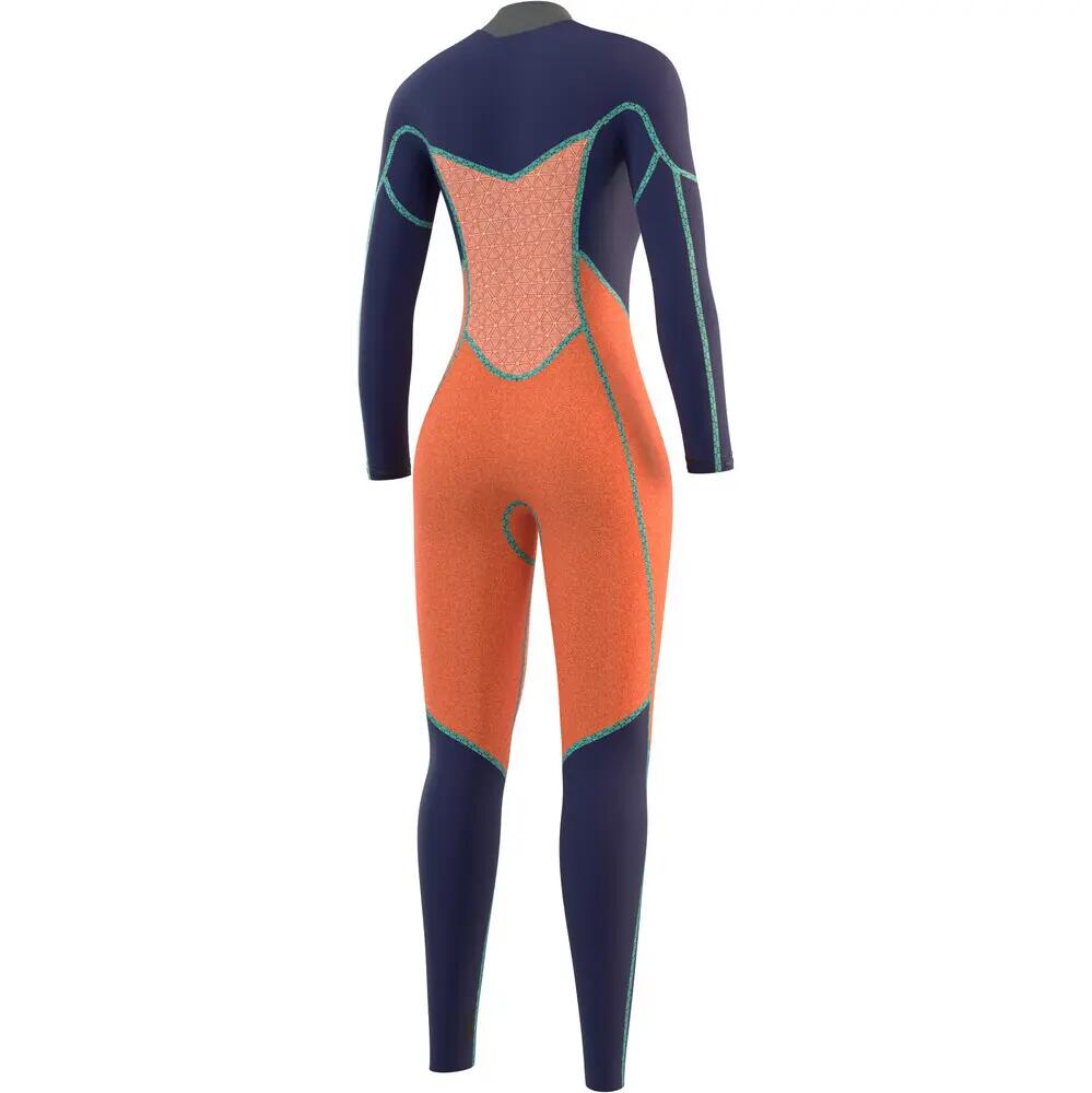 MYSTIC Jayde Wetsuit 5/4mm Double Frontzip Donker Blauw 4/7
