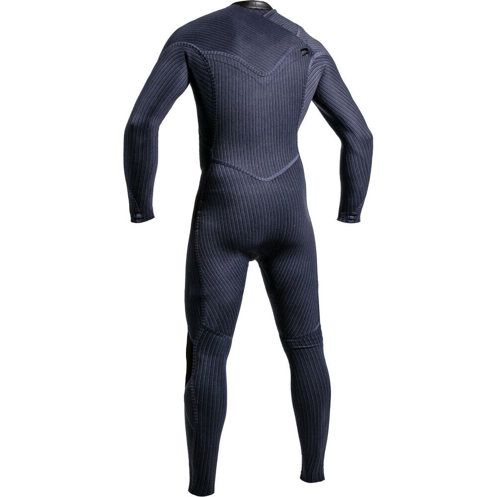 Combinaison de Surf 3/2mm Zip Poitrine - Noir - Hyperfreak - Homme 4/6
