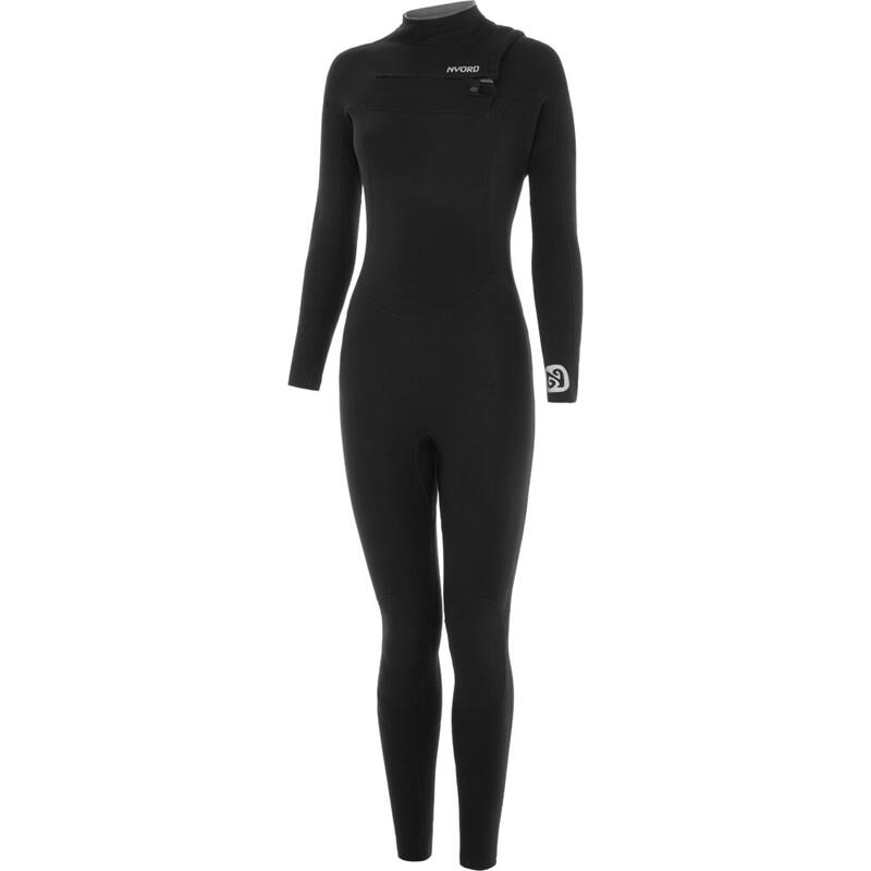 Combinaison de Surf Furno Warmth 4/3mm GBS - Zip poitrine - Noir - Femmes