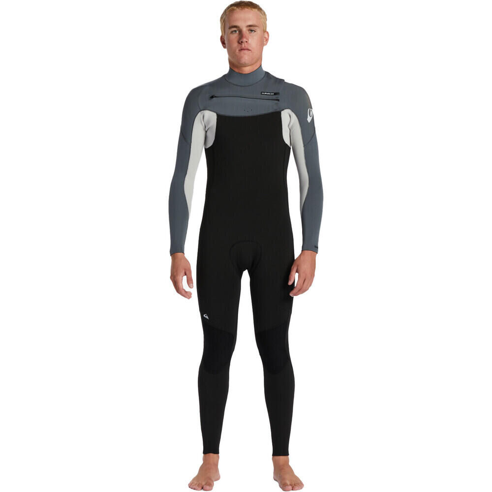 QUIKSILVER Men's Everyday Sessions 4/3mm GBS Chest Zip Wetsuit