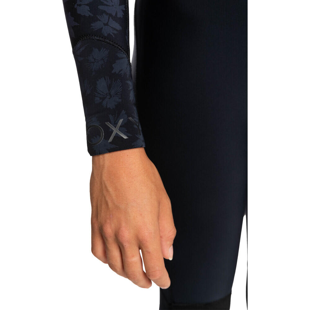 Combinaison de Surf Swell Series 4/3mm - Zip poitrine - Noir Dames 5/7