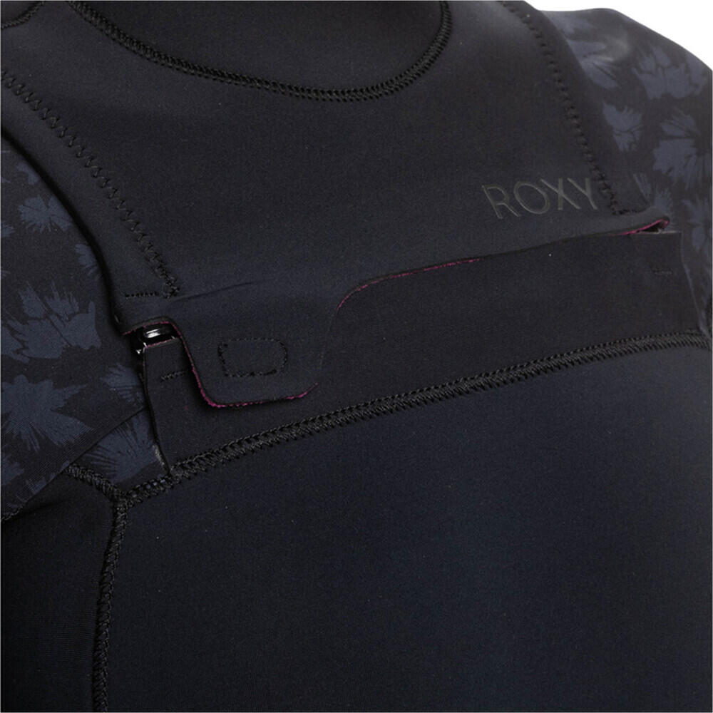 Combinaison de Surf Swell Series 4/3mm - Zip poitrine - Noir Dames 4/7