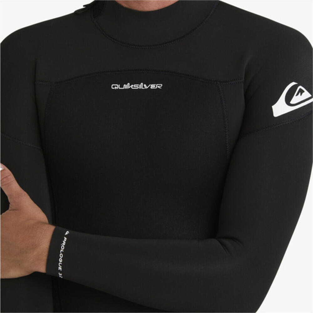 Wetsuit met Backzip 5/4/3MM PROLOGUE Schwarz Heren 4/7