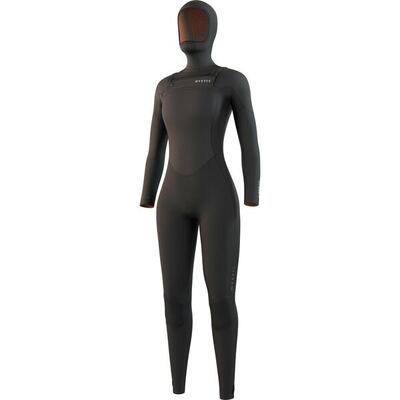 Mystic gem hooded wetsuit 6/4/3 df zwart