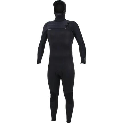 O'Neill Hommes HyperFreak+ 4/3mm Chest Zip à Capuche Combinaison Néoprène