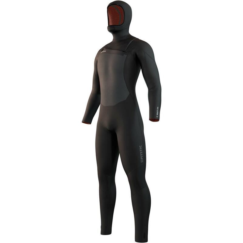 2024 Hommes Voltt 6/4/3mm Chest Zip à Capuche Combinaison Néoprène