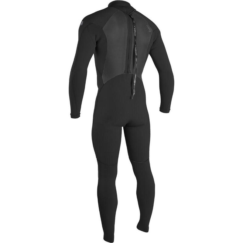 Combinaison de Surf 3/2mm Zip Dos Epic - Noir - Homme