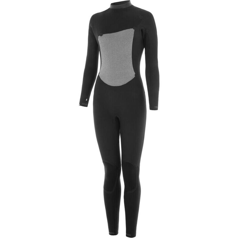 Combinaison de Surf Furno Warmth 4/3mm GBS - Zip poitrine - Noir - Femmes