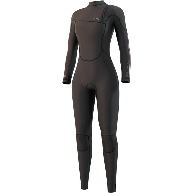 Combinaison néoprène de surf The One 3/2mm Noir Femmes