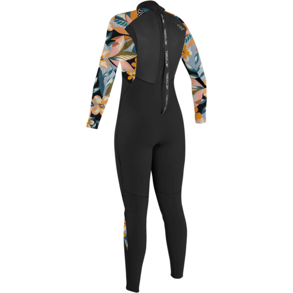 Rugwetsuit met volledige rits voor meisjes O'Neill Epic 4/3 2/2