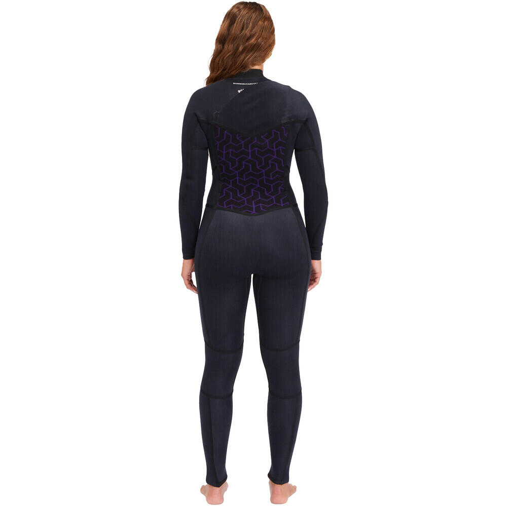 Women's Synergy 3/2mm Chest Zip Wetsuit 3/4