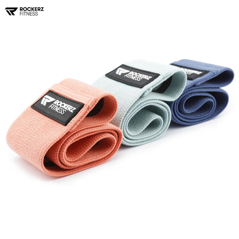 Weerstandsband -  Resistance band - Fitness elastiek - 3 Stuks - Aztec