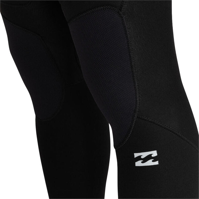 Combinaison de Surf Intruder 3/2mm GBS - Zip au dos - Noir Hommes