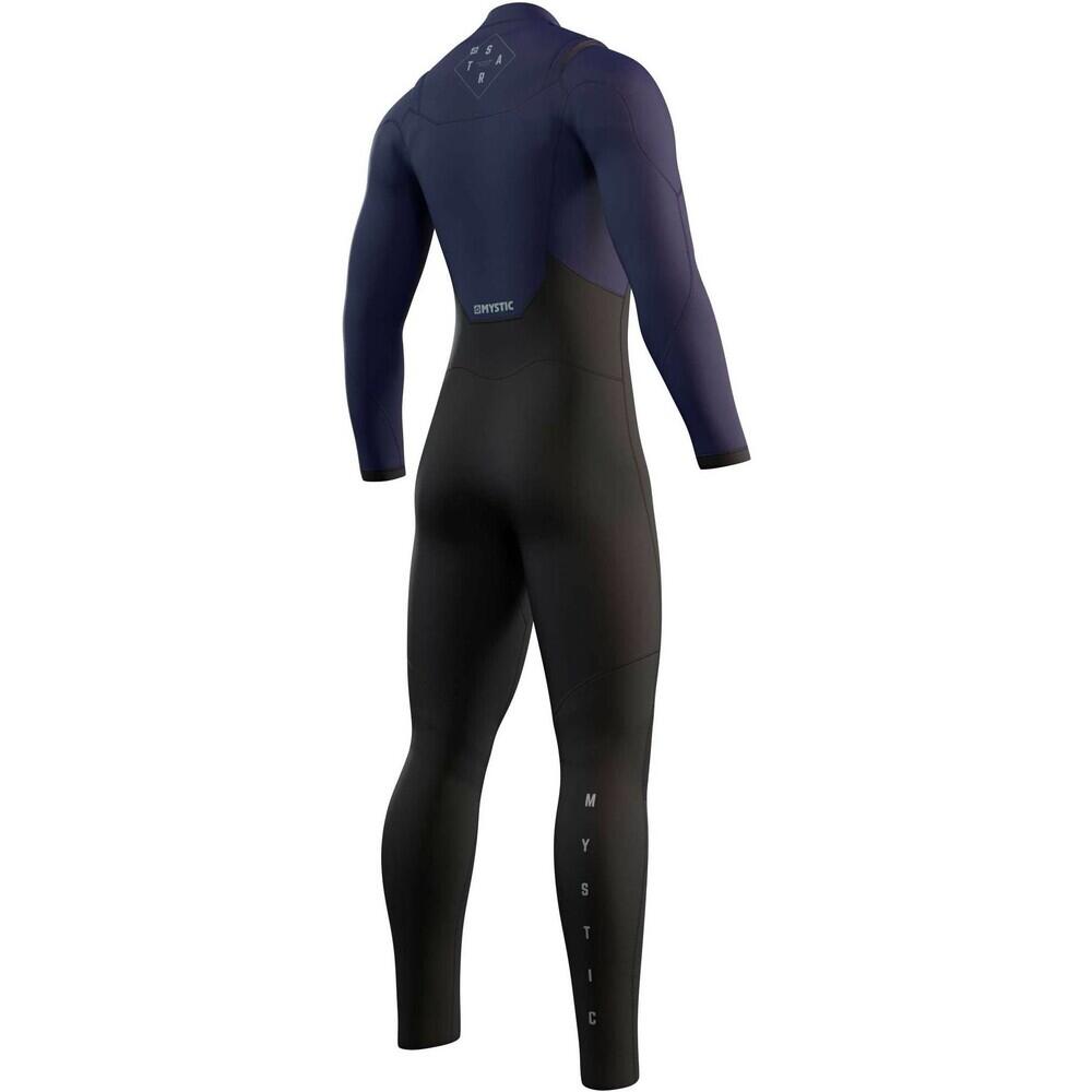 MYSTIC Star Wetsuit 5/3mm Double Frontzipi Donker Blauw 2/4
