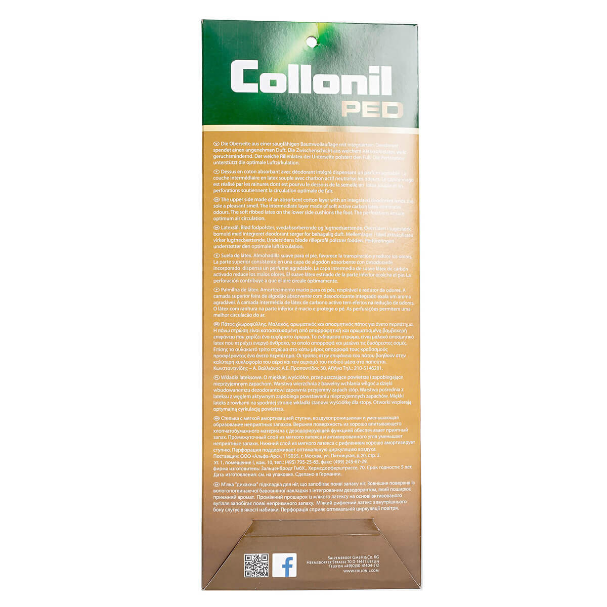 Sottopiedi Collonil Soft Latex 2/5