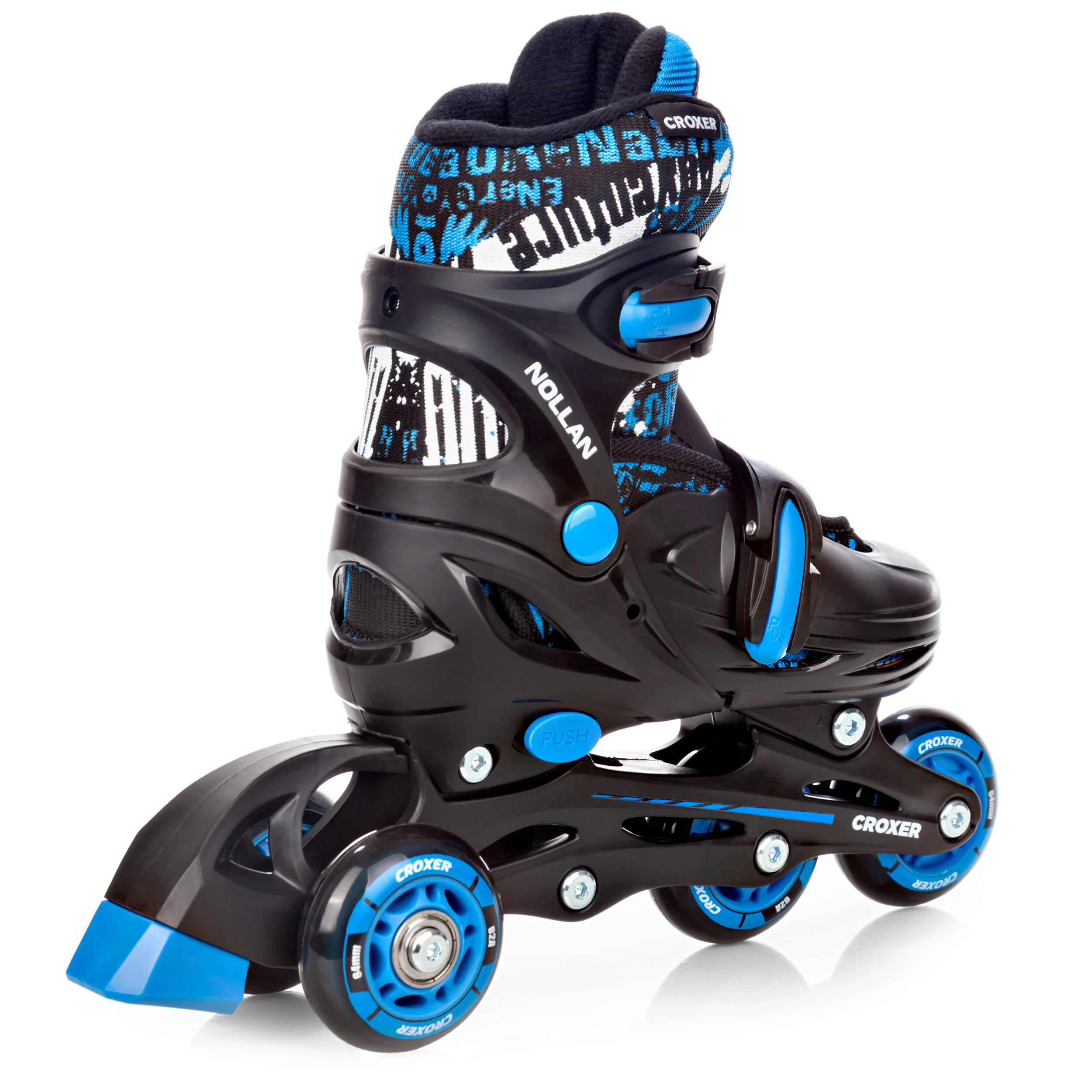 Pattini a rotelle regolabili 3in1 Nollan LED wheel 3/7
