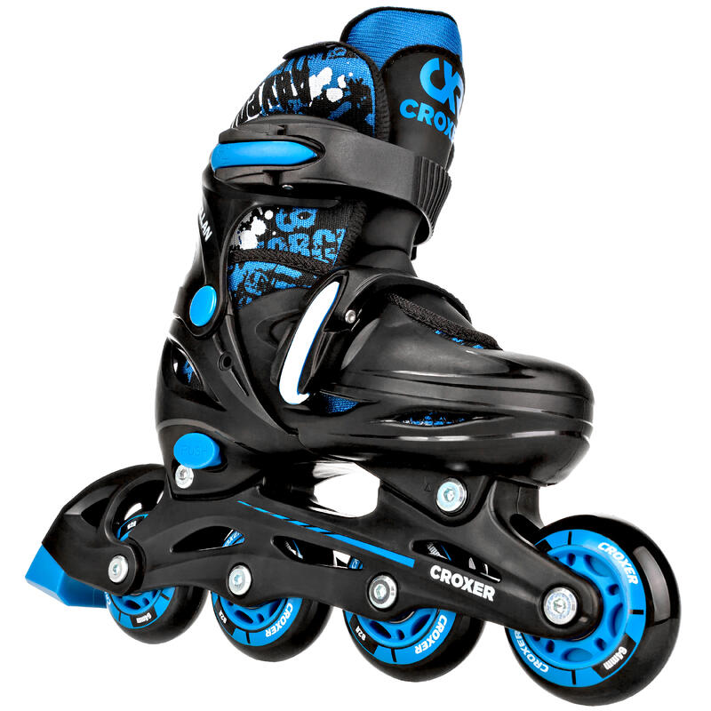 Rollerblade regolabile LED Nollan Blu/Nero