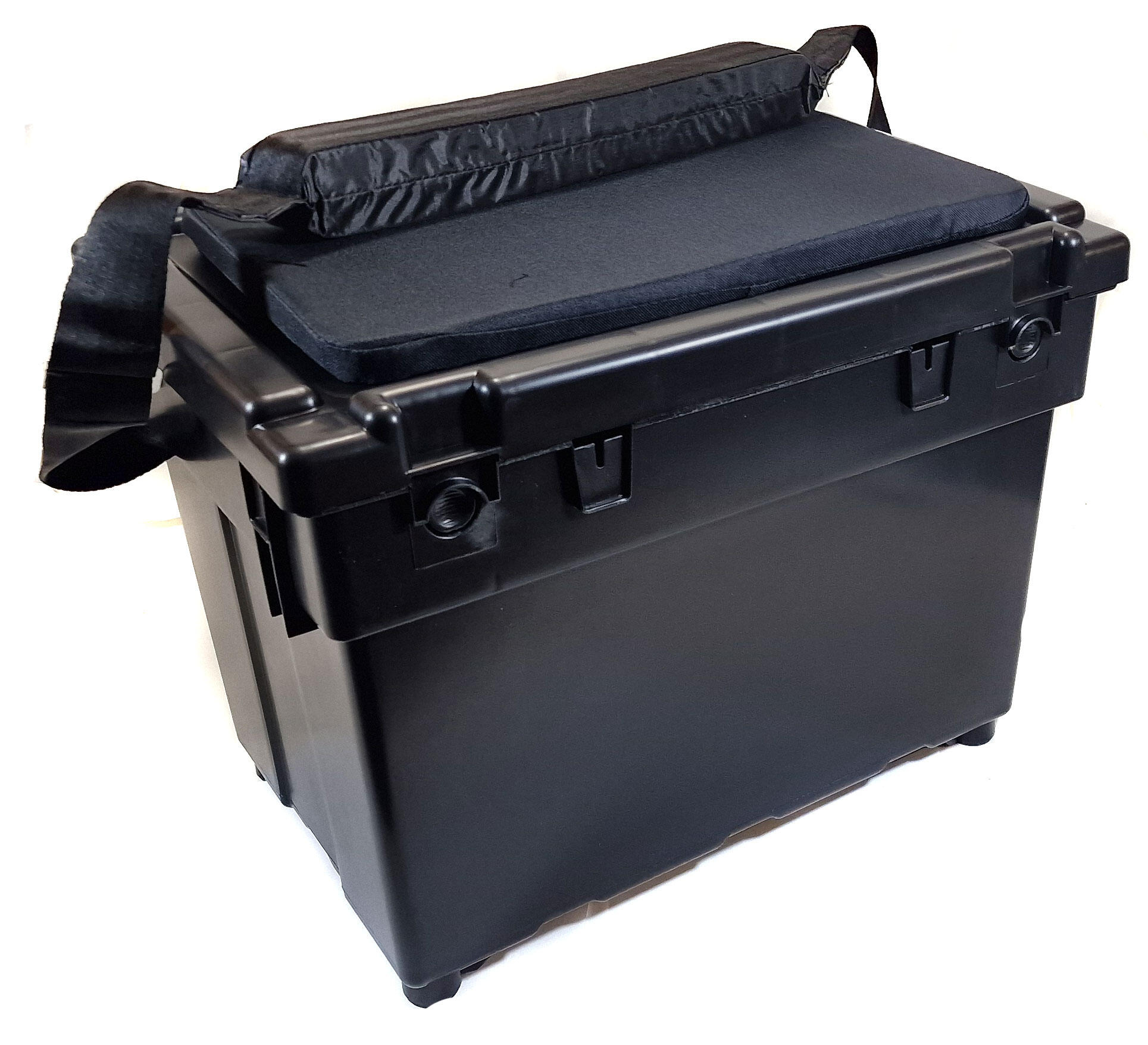 Team Seat Box - Large with Padded Cushion and Strap 1/4
