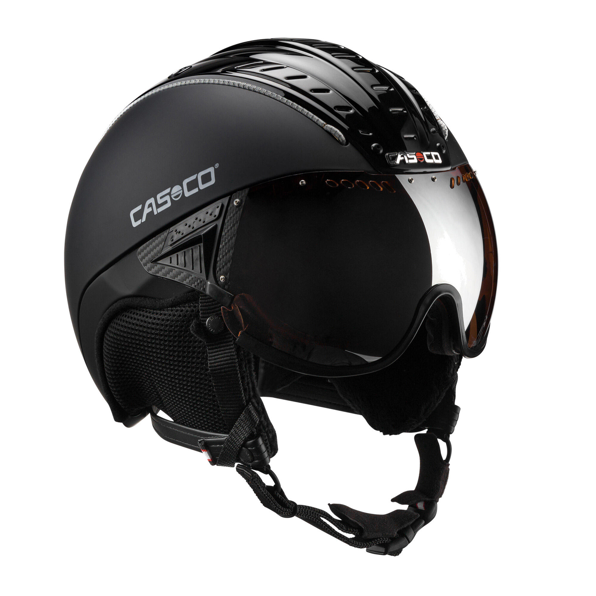CASCO Casque de ski CASCO SP-2 Carbonisch vizier