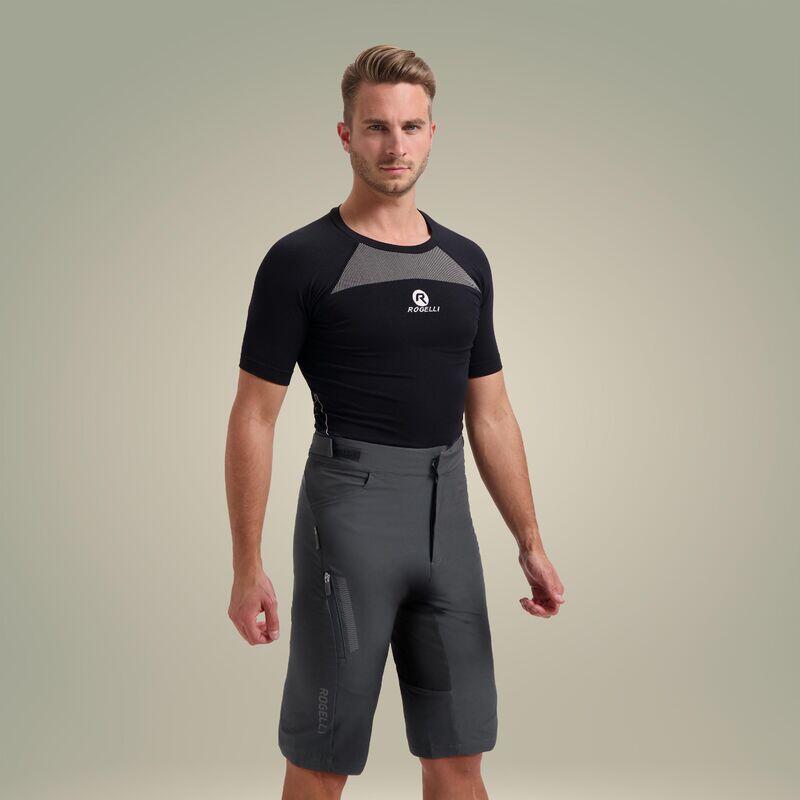 Bermudy rowerowe męskie Rogelli Advntr Distance MTB z odpinaną wkładką