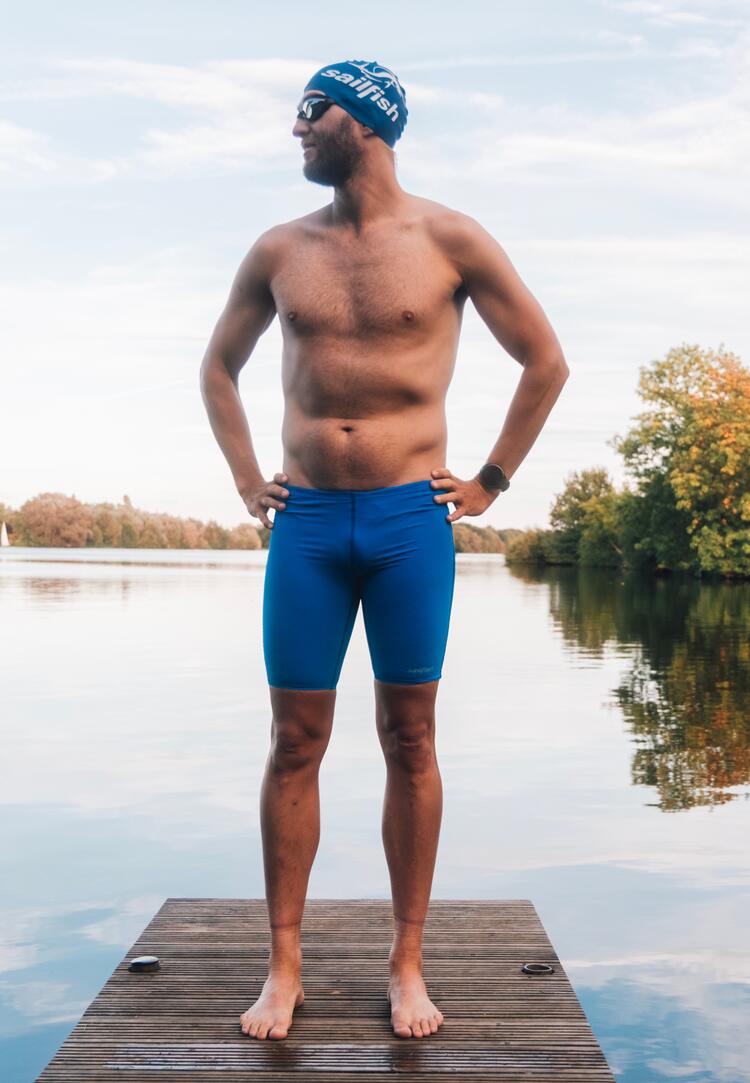 Bañador para hombre, Power Jammer - Azul 2/3