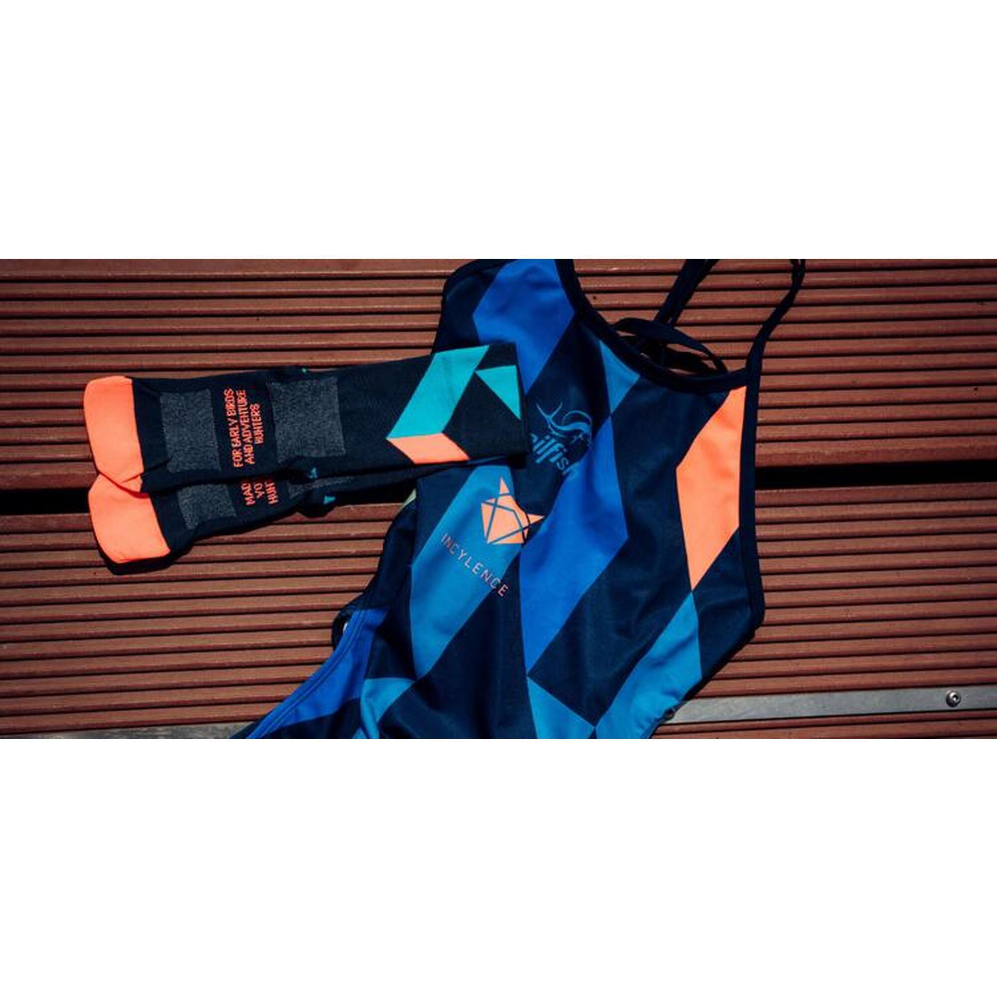 Chaussettes Swimrun pour adultes, chaussettes ultralégères – 35/38, multicolores