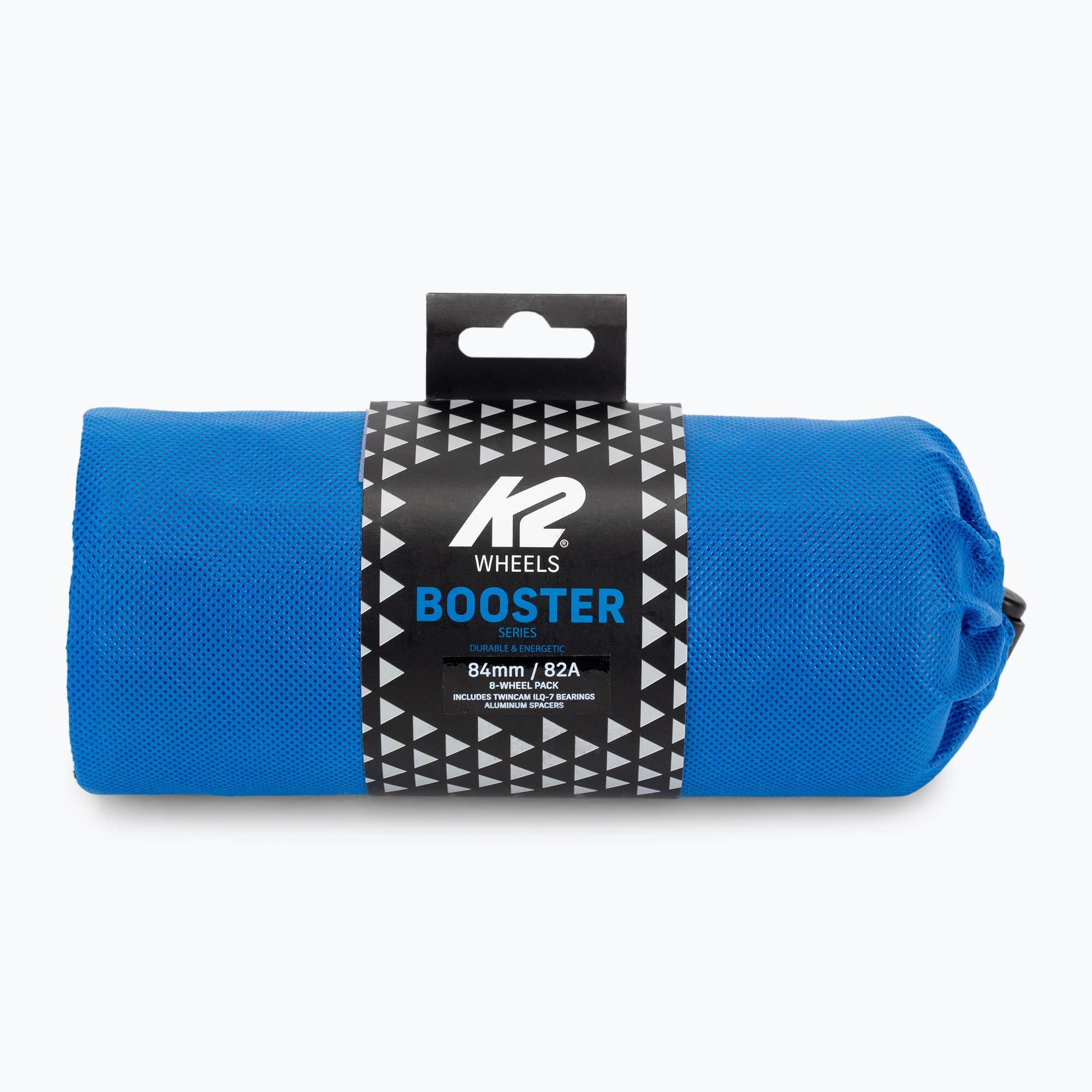 K2 Booster ILQ 7 ruedas para patines en línea 84mm/82A 8 uds. 3/4