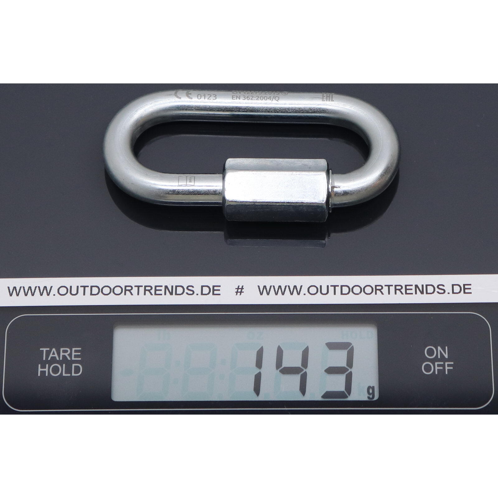 Oval Quick Link Steel 10 mm 5er Set- Schließring 4/4